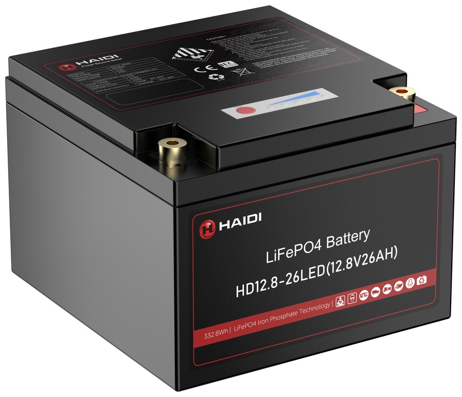 HD12.8-26LED LiFePO4 battery