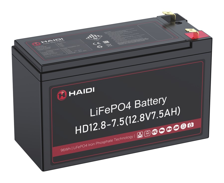 HD12.8-7.5 LiFePO4 battery