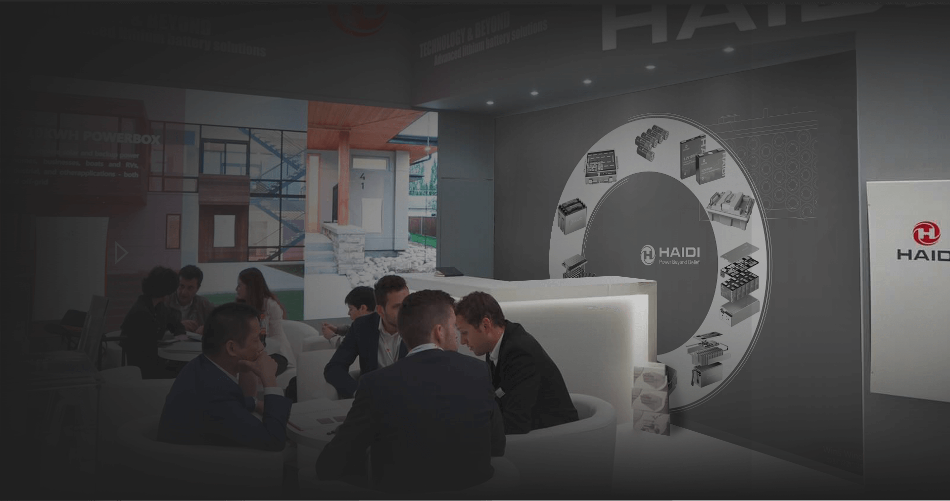 Haidi USA tradeshow booth